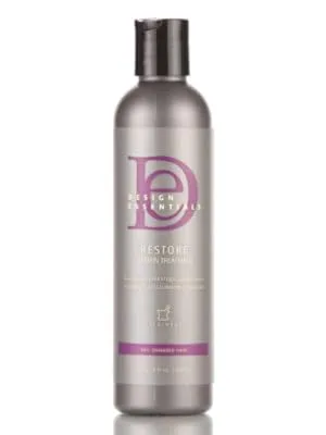 Design Essentials Restore Vitamin Treatment for Natural Dry Damaged Hair White 8 Fl Oz - RESTORE