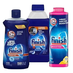 Finish All in 1 Powerball Fresh deep clean 32ct Dishwasher Detergent Tablets - product information 3