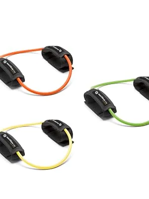 STOTT PILATES MERRITHEW Strength Tubing Lemon Regular - resistance strength workout legs exercise tone fitness bands