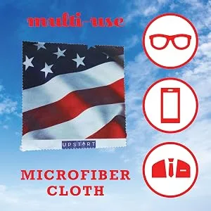 Upstart 2605 Dust-Free Non-Scratch Microfiber Cleaning Wipe for Cleaning Screen and Glass - Multi