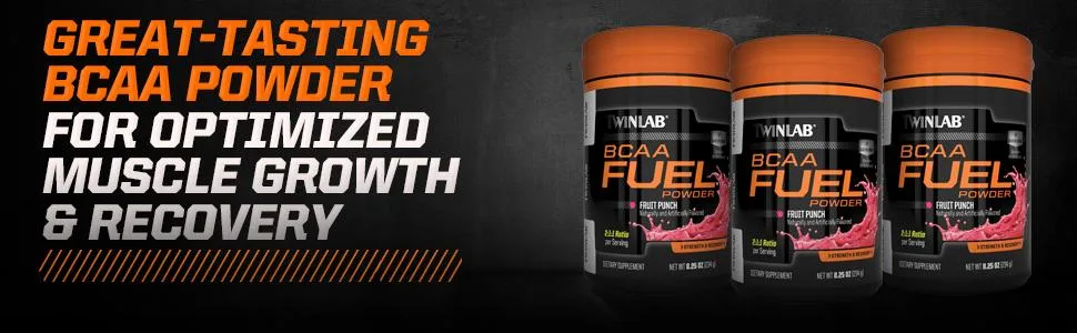 Twinlab BCAA Fuel Fruit Punch Powder 234 Gram - product information 1