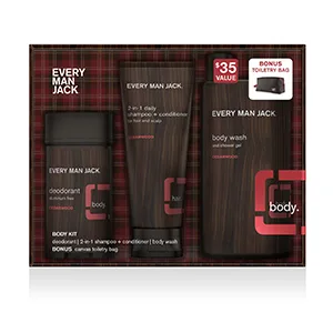 Every Man Jack Body Kit Cedarwood - cedarwood, body kit