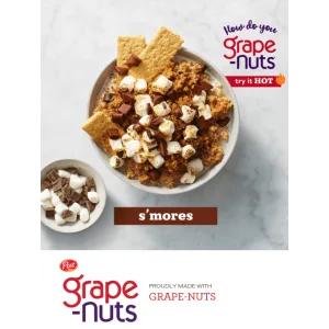 Post Grapes Nut 20.5 Ounce - unspecified