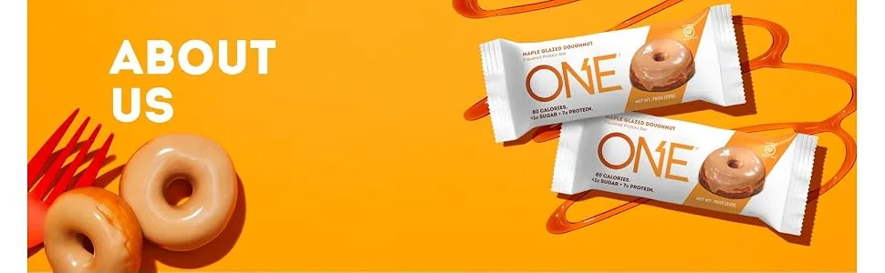 One Protein Bars Maple Glazed Doughnut 2.12 Oz 4 Ct - product information 1