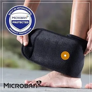CURAD Performance Series IRONMAN Infrared Multipurpose Support with Hot/Cold Compress for Pain Management Elastic Adjustable Compression Support for Wrist Ankle or Arm Powered by CELLIANT Technology - CURIM22504