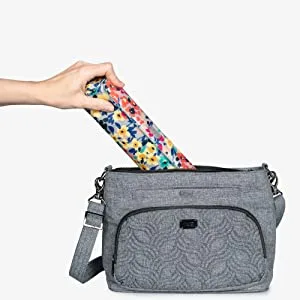 Lug Choo Choo Pill Organizer Heather Grey - Pill organizer in bag
