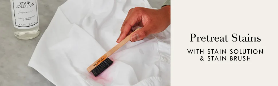 The Laundress Whites Detergent Concentrated Laundry Detergent Liquid Whiten & Brighten Clothes Tough on Stains Classic Scent 32 oz. - Preteat