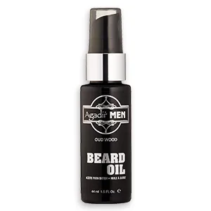 AGADIR Oud Wood Beard Oil 1.5 Fl Oz - beard oil