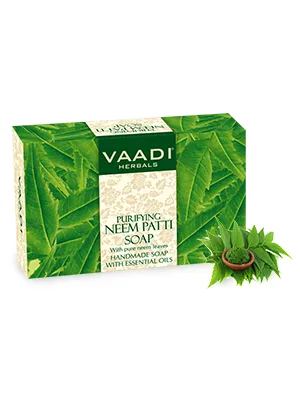 Vaadi Herbals Purifying Neem Patti Soap 6x75g - product information 2