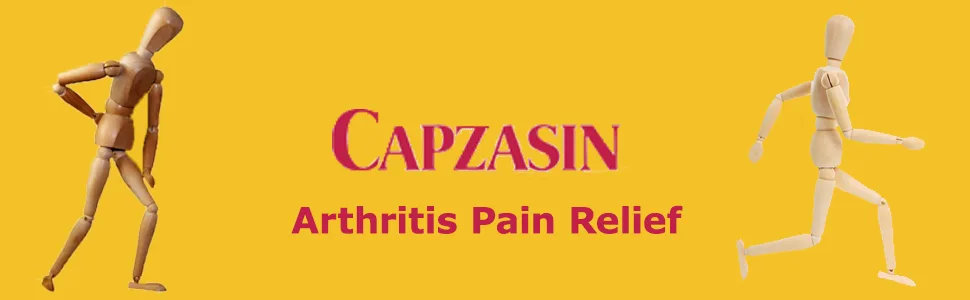 Quick Relief Gel 1.5 oz. No-Mess Sponge Applicator Capsaicin 0.25% + Menthol 10% - capzasin arthritis pain relief