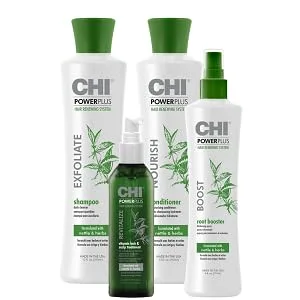 CHI Powerplus Starter Kit with Shampoo Conditioner and Scalp Treatment - PowerPlus Group