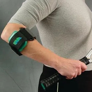Rolyan Gel/Air Elbow Support Universal Regular Arm Band with Gel Pad and Air Pouch - product information 1