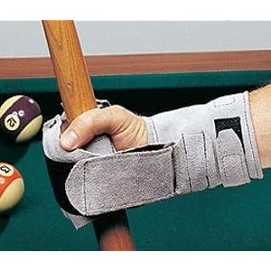 Sammons Preston Grasping Cuff With Wrist Support Best Support for Good Grip Around a Racket Paddle Bat Comfortable Suede Cuff for Limited Hand Function or Weak Grip Fits Right or Left Hand - product information 1