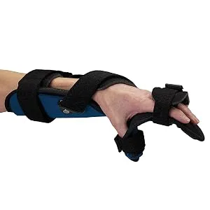 Rolyan 77578 Advanced Mitt Brace & Wrist Strap for Positioning Medium Left or Right Hand - product information 1