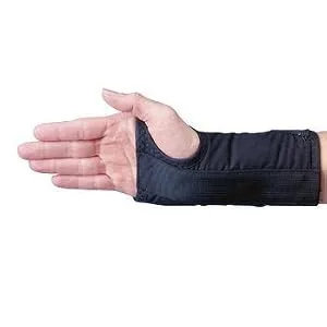 Rolyan 75847 D-Ring Right Wrist Brace Size Medium Fits Wrists 6.75"-7.5" 7" Regular Length Support Medium Right. - product information 1