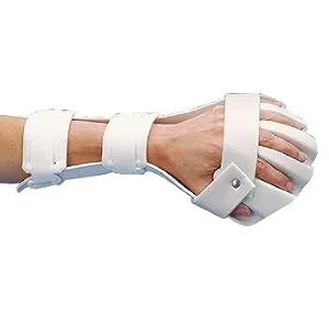 Rolyan Preformed Anti-Spasticity Ball Splint Left Large White Large Left White - product information 1