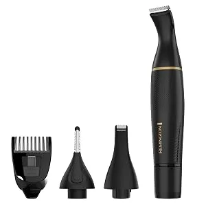 Ultimate Precision Detail Trimmer Black NE3160, Black/Gold, 1 Count - REMINGTON