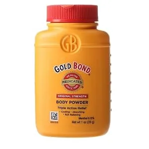 Gold Bond Medicated Body Powder Original Strength 1 oz. Cooling Absorbing & Itch Relief - product information 1