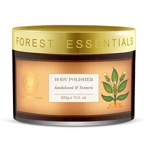 Forest Essentials Body Polisher Sandalwood & Turmeric - 300g - product information 1