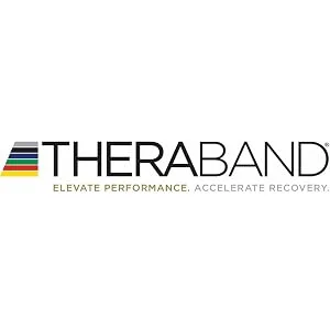 THERABAND Resistance Bands 6 Yard Roll Professional Latex Elastic Band For Upper & Lower Body Core Exercise Physical Therapy Pilates Home Workouts Rehab Blue Extra Heavy Level 5 - product information 3