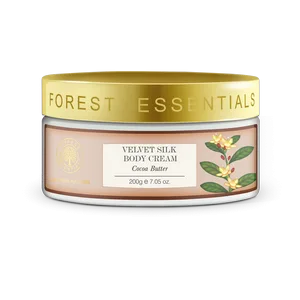 Forest Essentials Velvet Silk Body Cream Cocoa Butter - 200g - product information 1