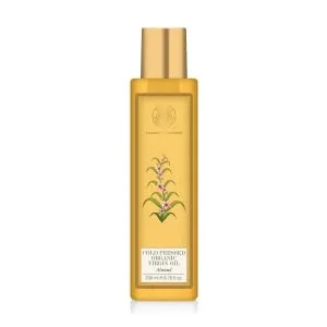 Forest Essentials Organic Cold Pressed Virgin Almond Oil - 200ml - product information 1