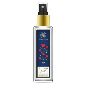 Forest Essentials Rose and Cardamom Body Mist 100ml - product information 1