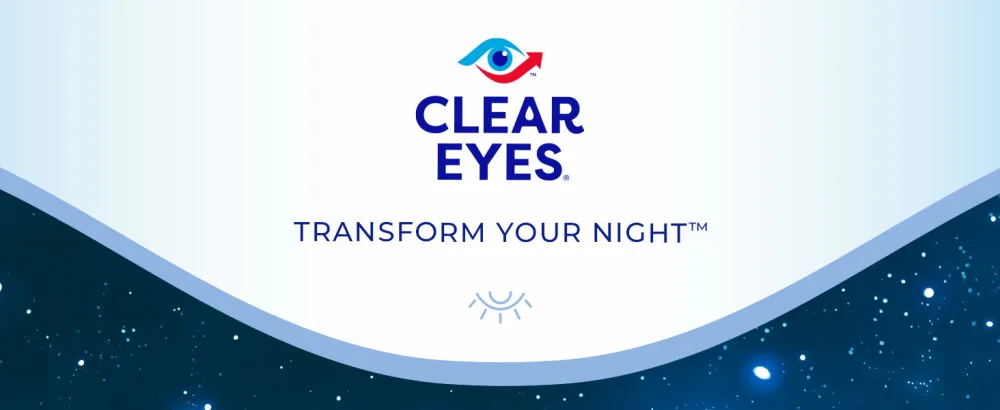Clear Eyes Nighttime Restoring Eyes Drops Nighttime Relief Dry Eye Drops 0.5 Fl Oz - Clear eyes