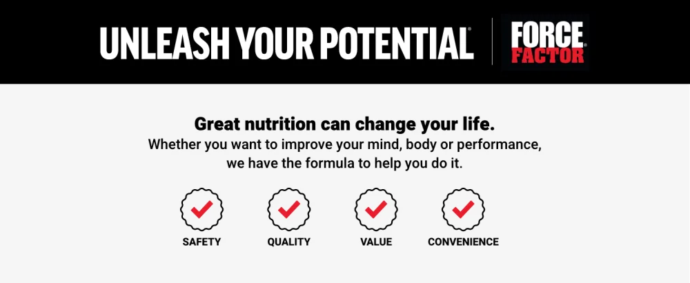 FORCE FACTOR DMAE Supplement for Concentration Focus and Healthy Cognitive Function Brain Supplement & Neurotransmitter Support Vegan Non-GMO 100 Capsules - tablets, brain supplements for memory and focus, focus, focus factor, focusrite, capsules