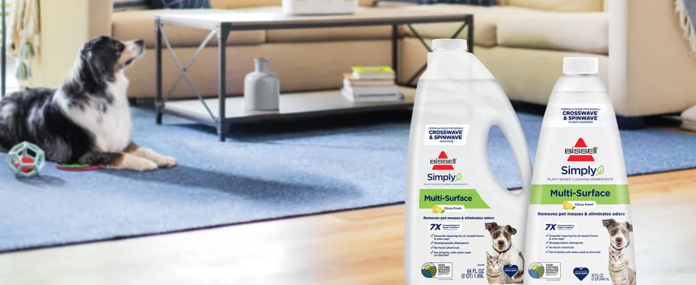 BISSELL Multi-Surface Pet with Citrus 64oz Multi-Surface Lemon Eucalyptus - BISSELL Multi Surface Pet plus Essential Oils