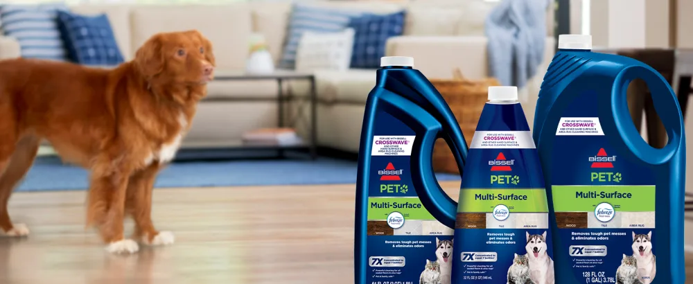 BISSELL Multi-Surface Pet with Citrus 64oz Multi-Surface Lemon Eucalyptus - BISSELL Multi Surface Pet plus Essential Oils