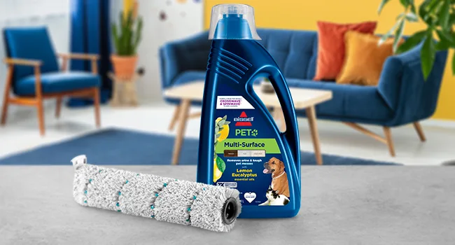 BISSELL Multi-Surface Pet with Citrus 64oz Multi-Surface Lemon Eucalyptus - Brush + Formula