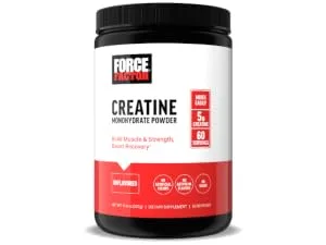 FORCE FACTOR L-Glutamine 1000mg Tablets Glutamine for Muscle Recovery Healthy Muscle Function and Immunity Vegan Non-GMO 100 Tablets - Creatine Monohydrate
