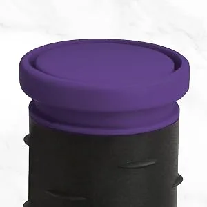 Compact Ceramic Dual Voltage Hair Setter & Rollers, 1-1 ?" Purple/Black, 10 Piece Set - safety features