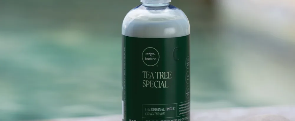 Tea Tree Special Detox Foaming Salt Scrub Exfoliates Refreshes Scalp For All Hair Types 6.5 oz. - Special Conditioner