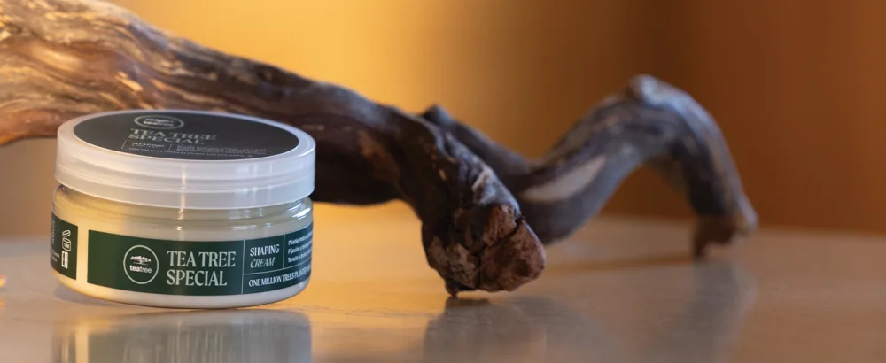 Tea Tree Special Detox Foaming Salt Scrub Exfoliates Refreshes Scalp For All Hair Types 6.5 oz. - Tea Tree Shaping Cream