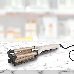 4-in-1 Adjustable Waver With Pure Precision Technology, Deep Waver for Multiple Styles - 30 Second He30 Second Heat Upat Up