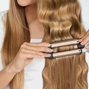 4-in-1 Adjustable Waver With Pure Precision Technology, Deep Waver for Multiple Styles - Cool Touch Tip