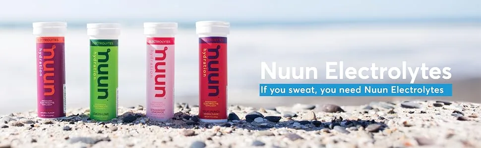 Nuun Active Hydration Tablets: Tri Berry Box of 8 Tubes - Nuun Electrolytes
