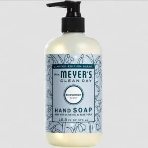 MRS. MEYER'S CLEAN DAY Soy Aromatherapy Candle 35 Hour Burn Time Made with Soy Wax and Essential Oils Rain Water 7.2 oz - product information 2