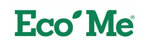 Eco Me Natural Environmentally Friendly Sudsing Liquid Dish Soap Healthy Fragrance Free Scent 16 Ounces - Eco-Me Logo Banner