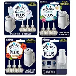 Glade Plugins Scented Oil Air Freshener Refill Happy Glow 1.34 Ounce - product information 5