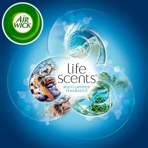 Air Wick plug in Scented Oil 2 Refills Mom's Apple Pie (2x0.67oz) Essential Oils Air Freshener - product information 3