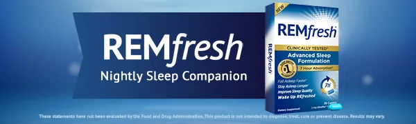 REMfresh Extra Strength 5mg Melatonin Sleep Aid Supplement (36 Caplet) | Sleep Supports Immune Function | #1 Doctor Recommended | Pharmaceutical-Grade, Ultrapure Melatonin 36 Count (Pack of 1) - sleep aid