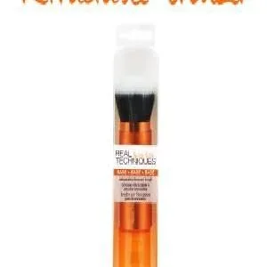 Real Techniques Cruelty Free Mini Brush Trio With Ultra Plush Custom Cut Synthetic Bristles and Extended Aluminum Ferrules to Build Coverage - product information 4