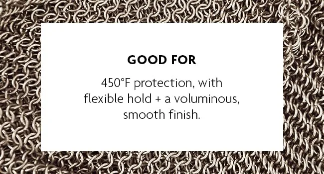 R+Co Chainmail Thermal Protection Spray | Heat Protection + Flexible Hold + Silky Shine | Vegan + Cruelty-Free | 5 Oz - good for