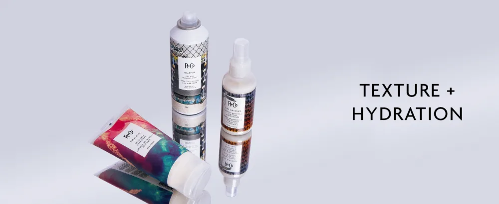 R+Co Halfpipe Dry Wax Finishing Spray | Workable Texture Buildable Hold Ultra-fine Mist | Vegan + Cruelty-Free | 5 Oz - Texture & Hydration