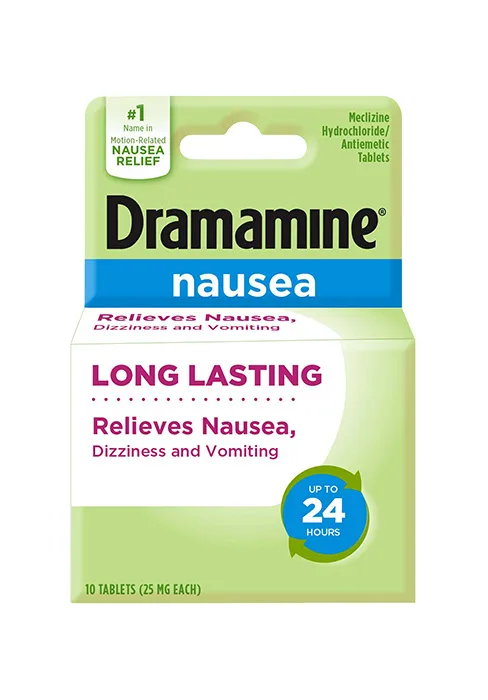 From the Makers of Dramamine Advanced Herbals Nausea and Stress Support with Ginger and Ashwagandha Tropical Fruit and Ginger Flavored Lozenges 20 Ct - Dramamine Long Lasting
