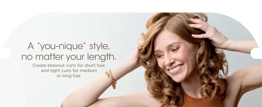 Shark XSKHD4SDCL FlexStyle .95" Auto-Wrap Curlers Attachment for FlexStyling System Hair Styler & Drying Tool Hot Air Curling Barrel Stone - Bouncy End Styles
