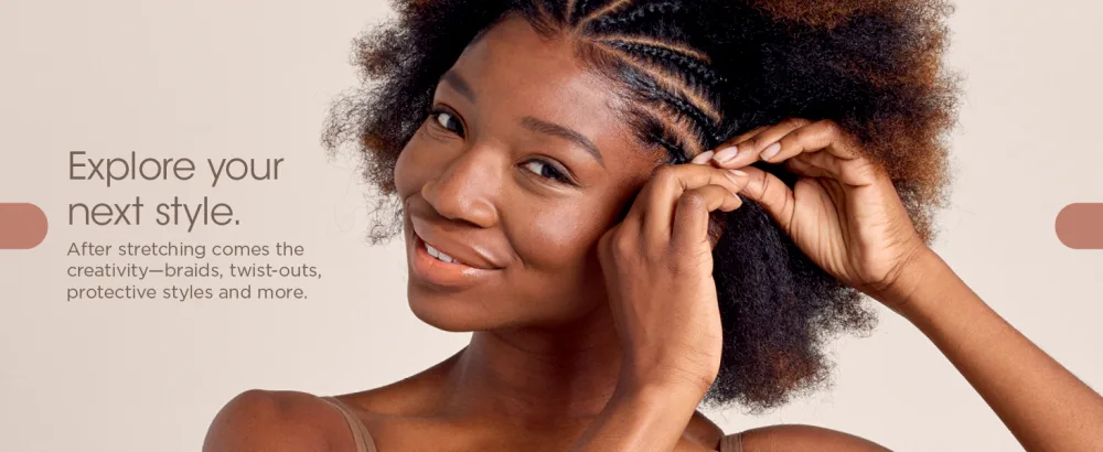Shark XSKHD4WTCA FlexStyle Wide Tooth Comb Blow Dryer Comb Attachment for FlexStyle Air Styling & Drying System Styling Tool for Curly and Coily Hair Stone - Explore your next style. After stretching comes the creativity—braids, twist-outs